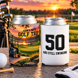 Rafraîchisseur Pour Canette Voyage de golf pour 50 ans toujours en forme