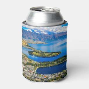 Rafraîchisseur Pour Canette Vue sur Queenstown de Bob's Peak, Nouvelle-Zélande