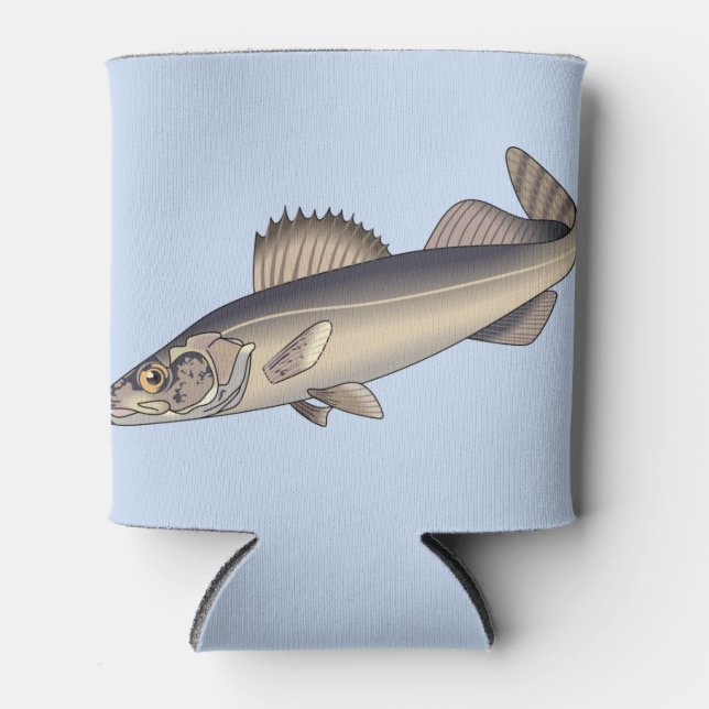 Rafraîchisseur Pour Canette Walleye Fish (Devant)