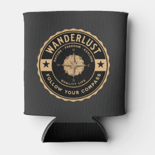 Rafraîchisseur Pour Canette Wanderlust Adventure Camping extérieur Randonnée d