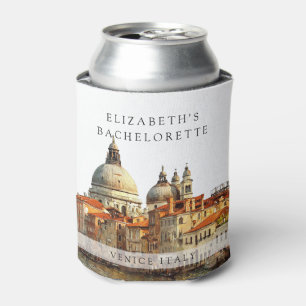 Rafraîchisseur Pour Canette Week-end de célibataire à Venise en aquarelle