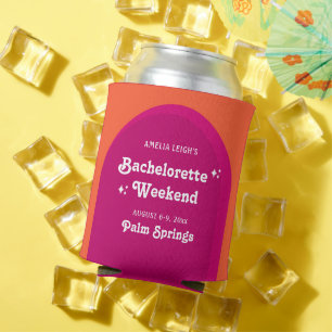 Rafraîchisseur Pour Canette Week-end d'enterrement de vie de jeune fille Rétro