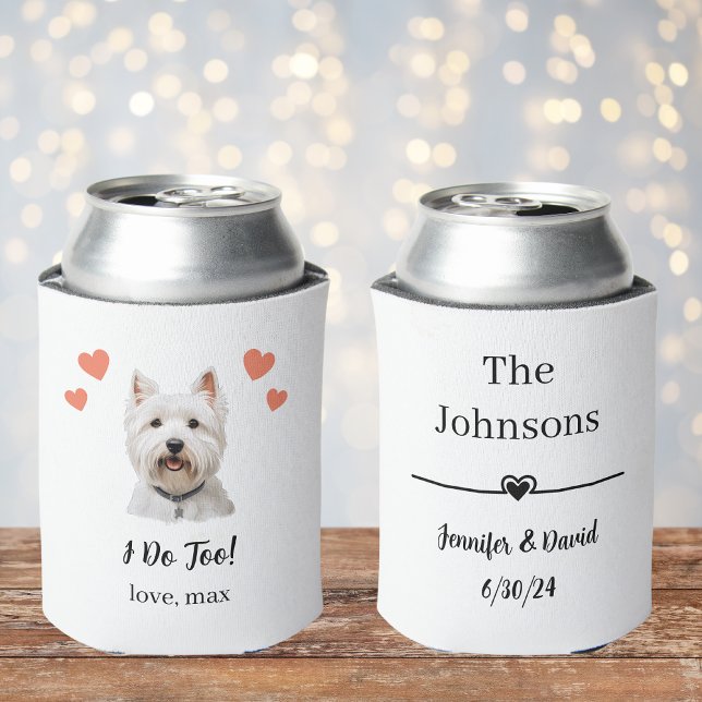 Rafraîchisseur Pour Canette West Highland Terrier Animaux Mariages Can Cooler (Créateur téléchargé)