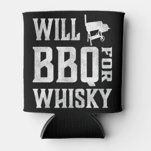 Rafraîchisseur Pour Canette Will BBBQ pour Whisky - Funky Offset Grillmaster