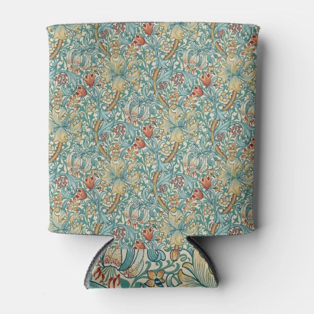 Rafraîchisseur Pour Canette William Morris "Lily d'Or" 3 (Devant)
