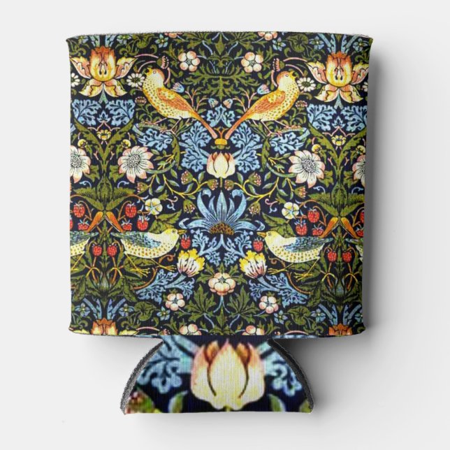 Rafraîchisseur Pour Canette William Morris, Strawberry Thief, (Devant)