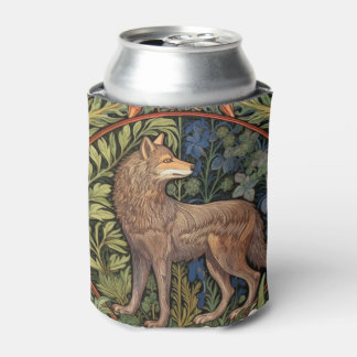 Rafraîchisseur Pour Canette Wolf dans la forêt Art nouveau