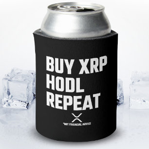 Rafraîchisseur Pour Canette XRP Crypto Crypto CryptoCurrency Acheter XRP Hodl 