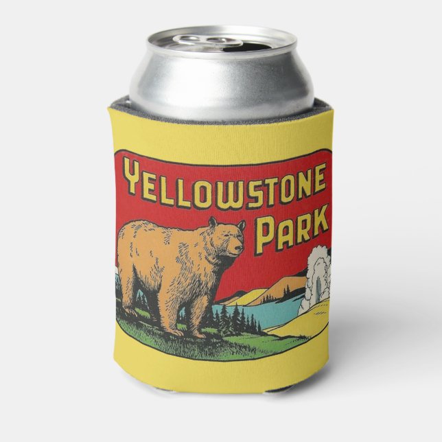 Rafraîchisseur Pour Canette Yellowstone Park Can Cooler (Can Dos)
