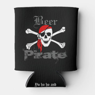 Rafraîchisseur Pour Canette Yo Ho Ho et une bouteille de rhum ! Pirate drôle
