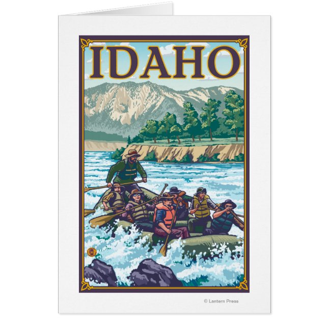 Rafting en eau blanche - Idaho (Devant)