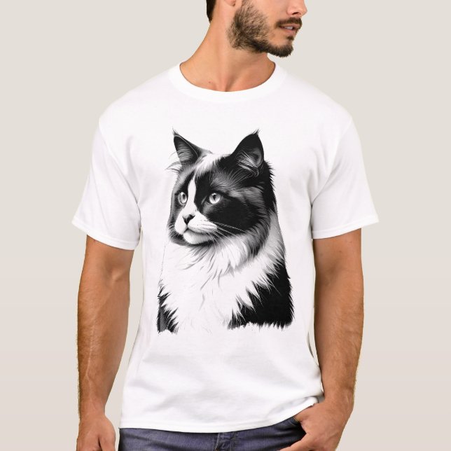 Ragdoll Cat Men's T-Shirt (Devant)