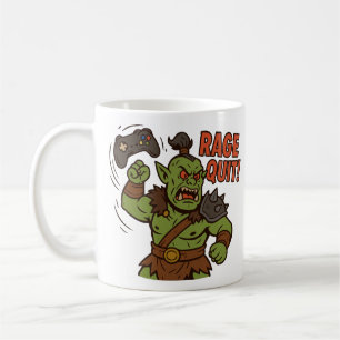 Rage Quit Mug D&D Barbarian Funny Cadeau