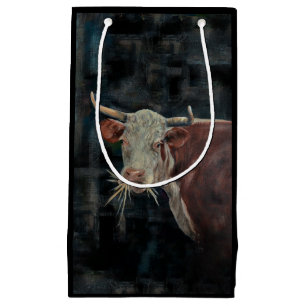 "Raggedy" Le sac cadeau de la vache de la famille