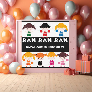 Rah Rah Rah Cheerleader Invitation Anniversaire