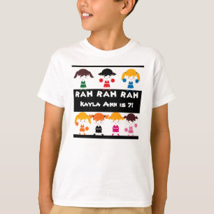 Rah Rah Rah Cheerleader Tshirt Anniversaire