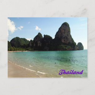 Railay Beach, Krabi, Thaïlande Carte postale