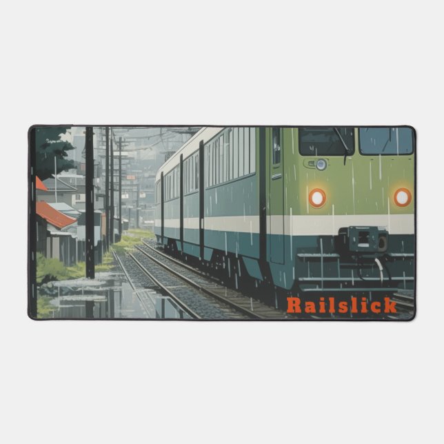 Railslick : Pluie sur la Ligne (Recto)