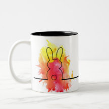 RAINBOUS MUGS BUNNY