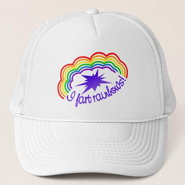 Rainbow Farts casquette - choisissez la couleur (Devant)