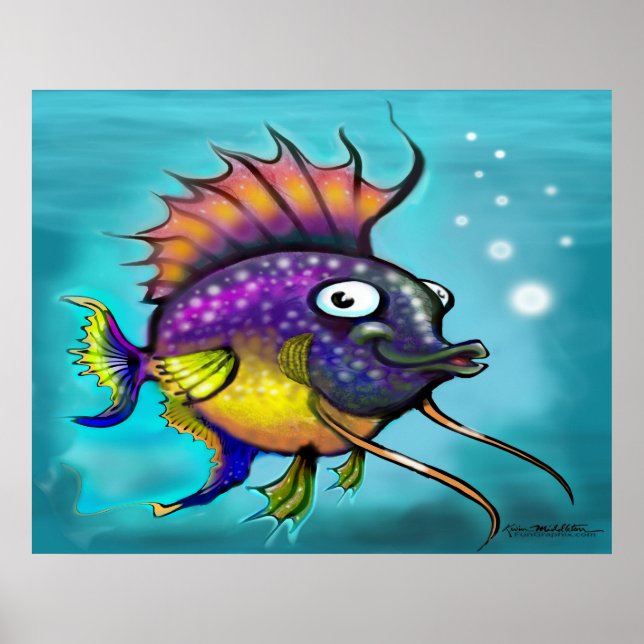 Rainbow Fish Poster (Devant)