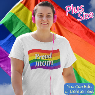 Rainbow Flag Fière maman PFLAG fier parent LGBTQ