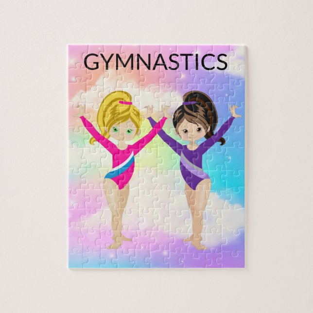RAINBOW GYMNASTICS GYMNAST'S PUZZLE (Vertical)