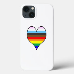 Rainbow Heart Coque-Mate coque iphone