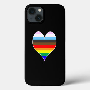 Rainbow Heart Coque-Mate coque iphone