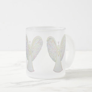 Rainbow Heart Guardian Angel Coffee Cup ou Mug