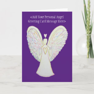 Rainbow Hearts Guardian Angel Cartes de notes pers
