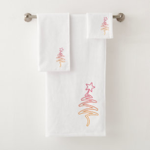 Rainbow Holiday Scribble Tree + Star