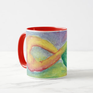 Rainbow Infinity par Lyric Rivera - Mug de café