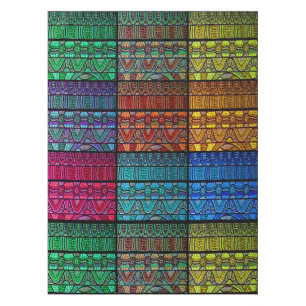Rainbow Journey Art autochtone nappe