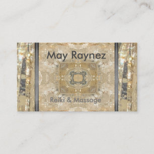 Rainbow LightWorker Reiki Cartes de visite spiritu