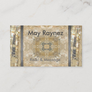 Rainbow LightWorker Reiki Cartes de visite spiritu