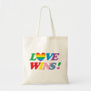 Rainbow Love gagne le Sac fourre-tout de coeur