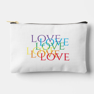 RAINBOW LOVE Petit sac de poche à accessoires