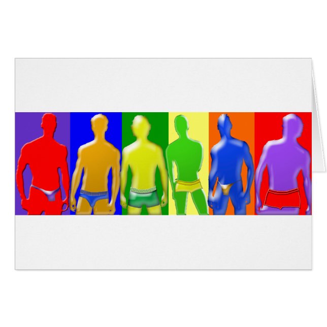 Rainbow Men (Devant horizontal)
