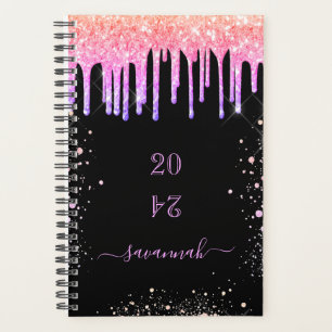 Rainbow noir rose parties scintillant gouttes glam