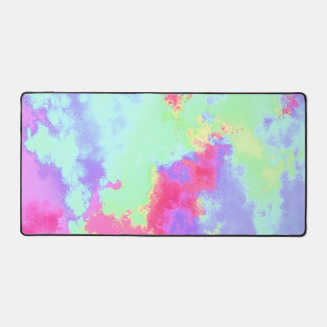 Rainbow Paint Splatt, effet Rose vert (Recto)