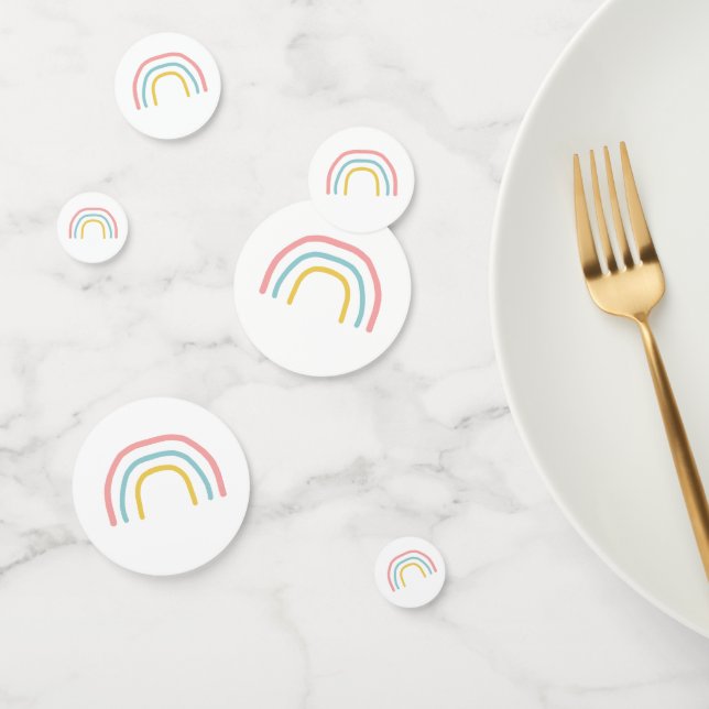 Rainbow Painting Party Confetti (Groupe)