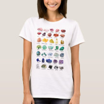 Rainbow Rocks Crystal Collection T-Shirt femmes