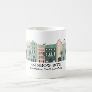 Rainbow Row Charleston Caroline du Sud Mug