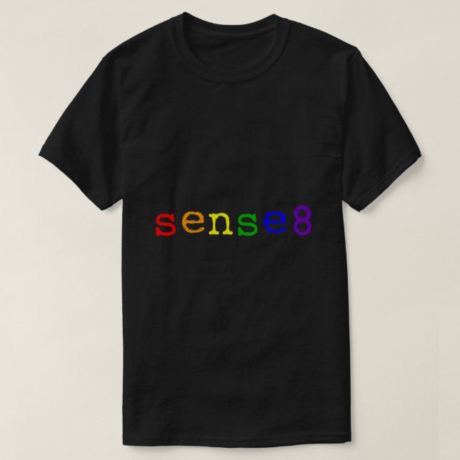 Rainbow Sense8 Logo T-shirt indispensable (Design devant)