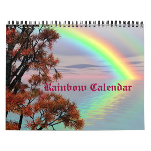 Rainbow Skies Nature Destiny Calendrier personnali