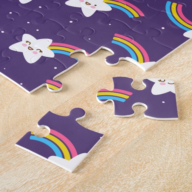 Rainbow Stars Jigsaw Puzzle (Côté)