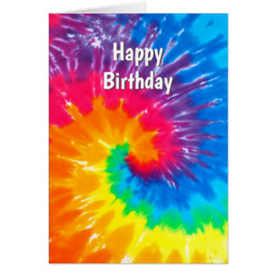 Rainbow Tie Dye Birthday