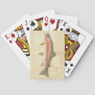 Rainbow Trout Pêche Cartes de Jeu