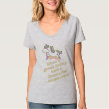 Rainbow Unicorn belle Demain T-shirt